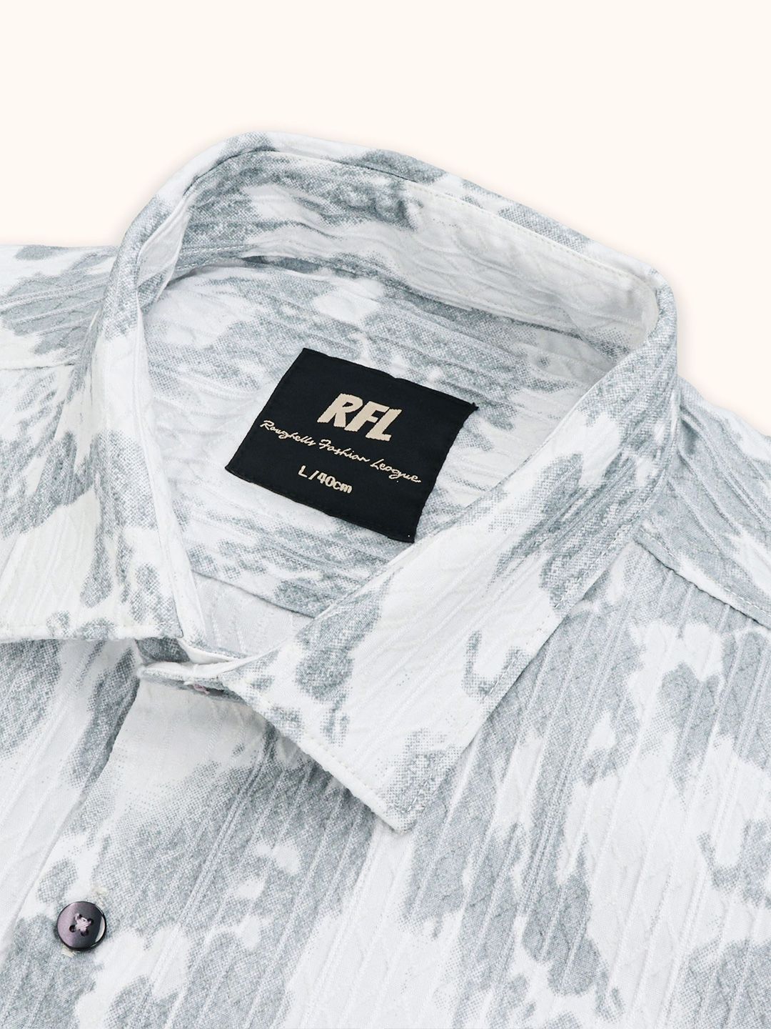 Men Regular Fit Graphic Casual Shirt - Image 5